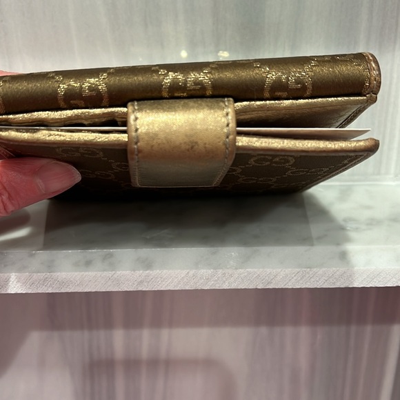 Gucci Princy Gold Snap‎ Wallet EUC - Picture 4 of 9